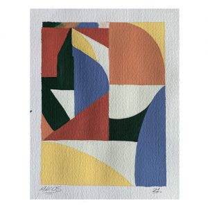 Akos, Pintura abstracta geométrica